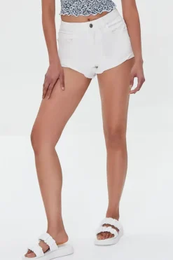 Cuffed Corduroy Shorts