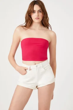 Cuffed Corduroy Shorts