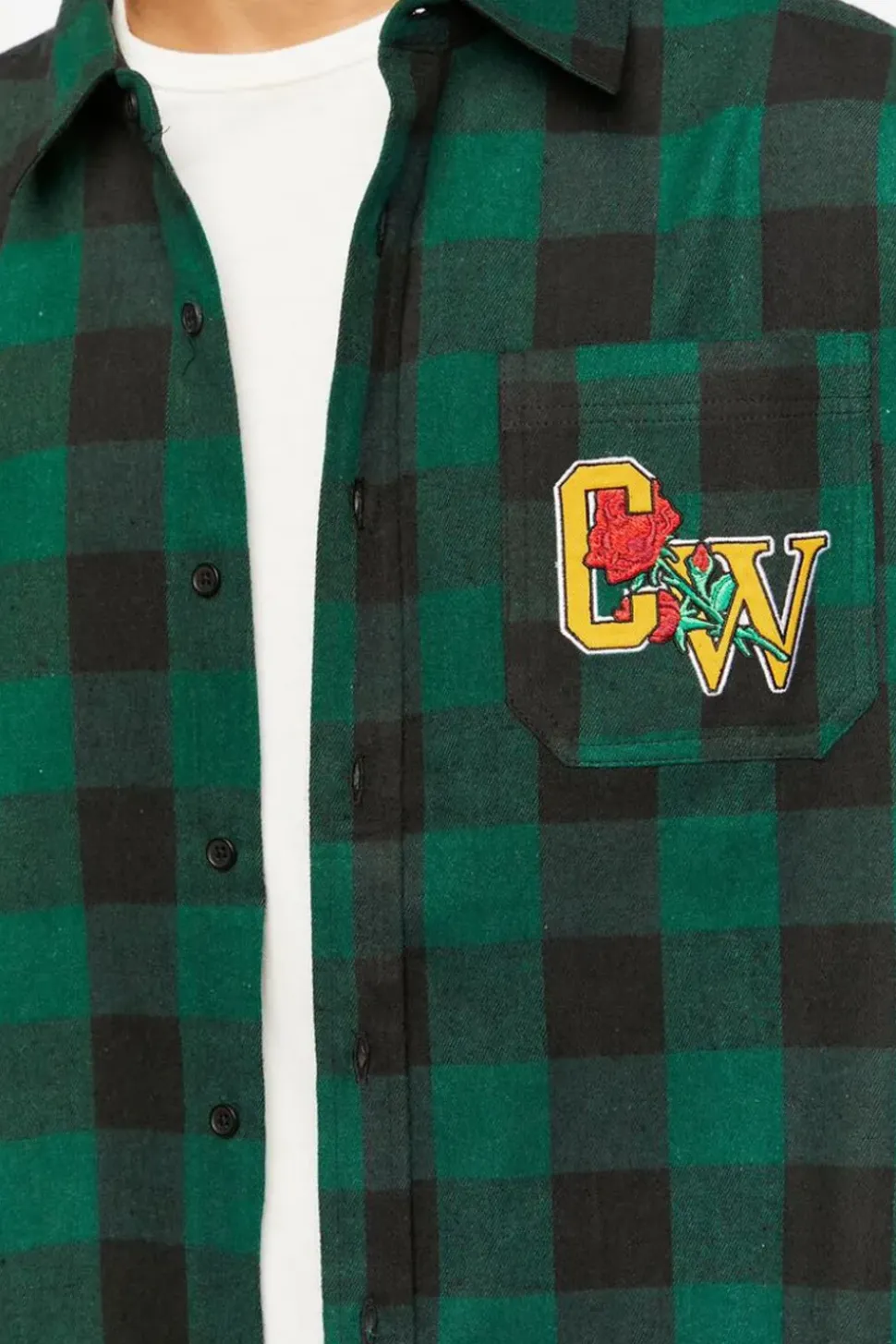 Culture Graphic Plaid Shirt