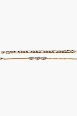 Curb Chain Bracelet Set