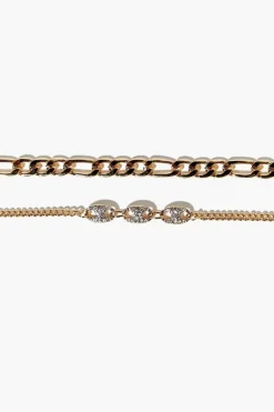 Curb Chain Bracelet Set
