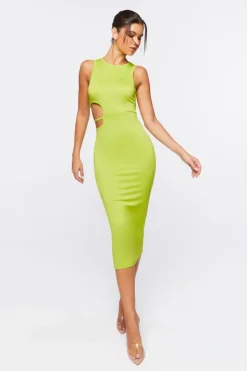 Cutout Bodycon Midi Dress