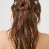 Cutout Butterfly Hair Clip Set