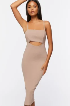 Cutout Cami Midi Dress