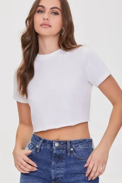 Cutout Cropped Tee