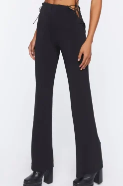 Cutout Drawstring Pants