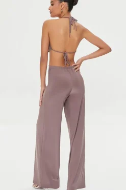 Cutout Halter Jumpsuit