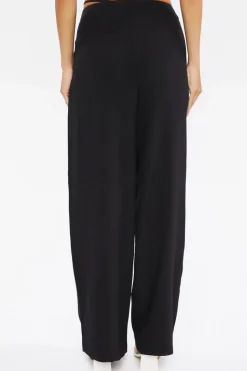 Cutout High-Rise Relaxed Pants