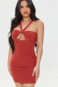 Cutout Mini Bodycon Dress