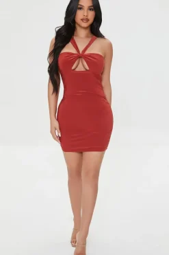 Cutout Mini Bodycon Dress