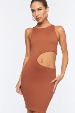 Cutout Mini Tank Dress