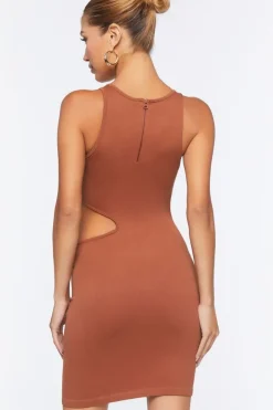 Cutout Mini Tank Dress