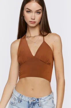 Cutout One-Shoulder Crop Top