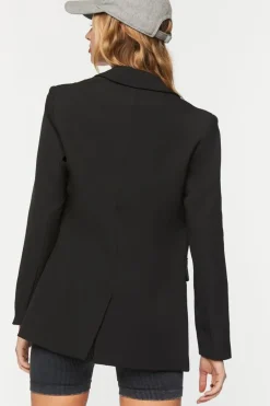 Cutout Peak-Lapel Blazer