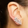 Cz Cluster Ear Cuffs