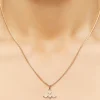 Cz Cross Pendant Necklace
