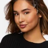 Dangling Butterfly Snap Hair Clip Set