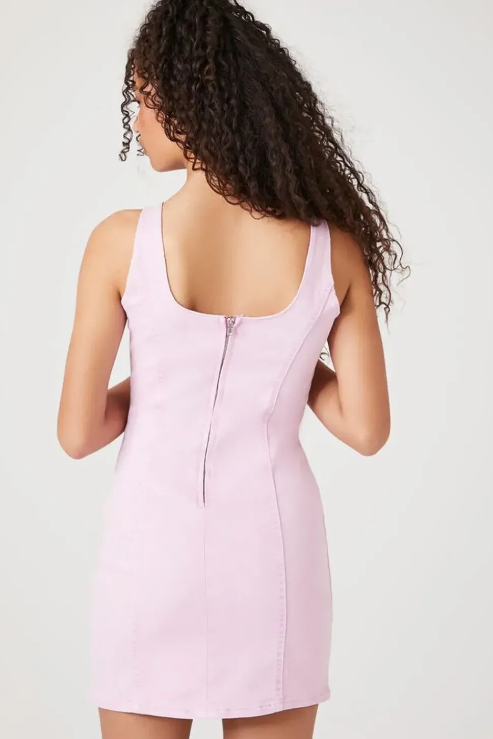 Denim Bodycon Mini Dress