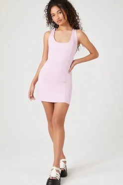 Denim Bodycon Mini Dress