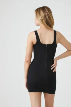 Denim Bodycon Mini Dress