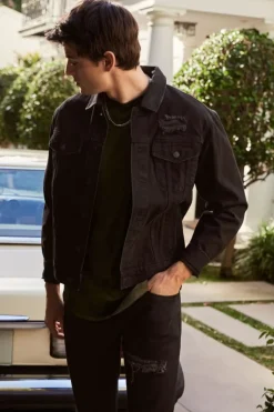 Denim Button-Up Jacket
