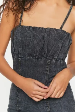 Denim Cami Mini Dress