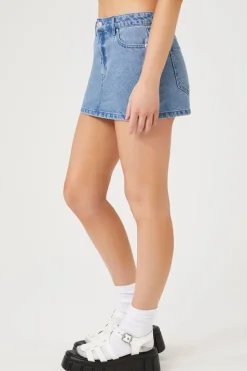 Denim Mini Skirt