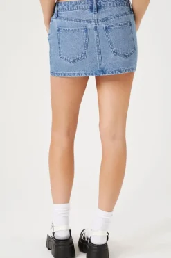 Denim Mini Skirt