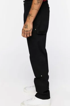 Denim Utility Pants