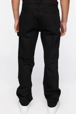 Denim Utility Pants