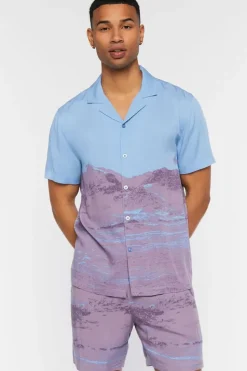 Desert Landscape Drawstring Shorts