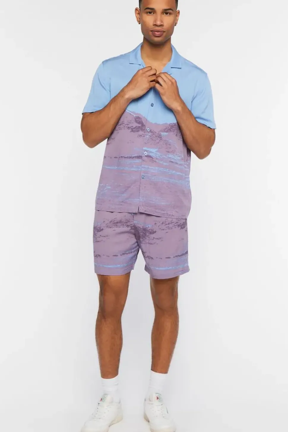 Desert Landscape Drawstring Shorts