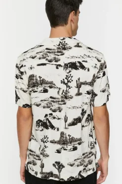 Desert Landscape Graphic Shirt