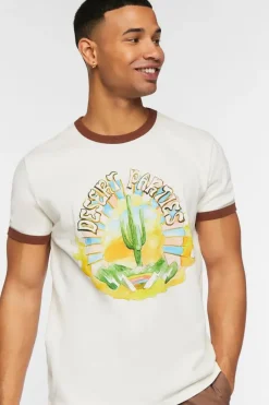 Desert Parties Graphic Ringer Tee