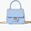 Diamond-Quilted Mini Crossbody Bag