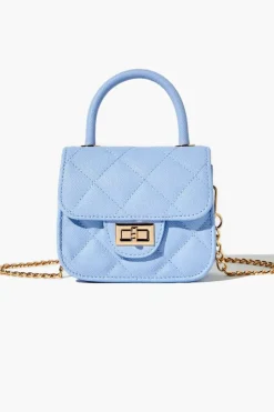 Diamond-Quilted Mini Crossbody Bag