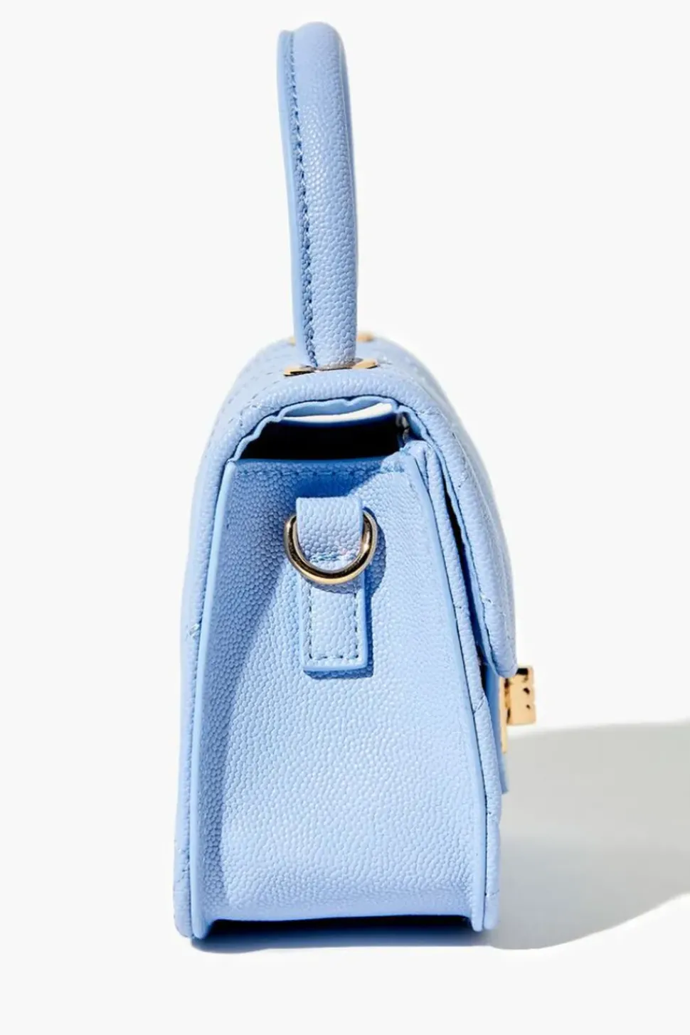 Diamond-Quilted Mini Crossbody Bag