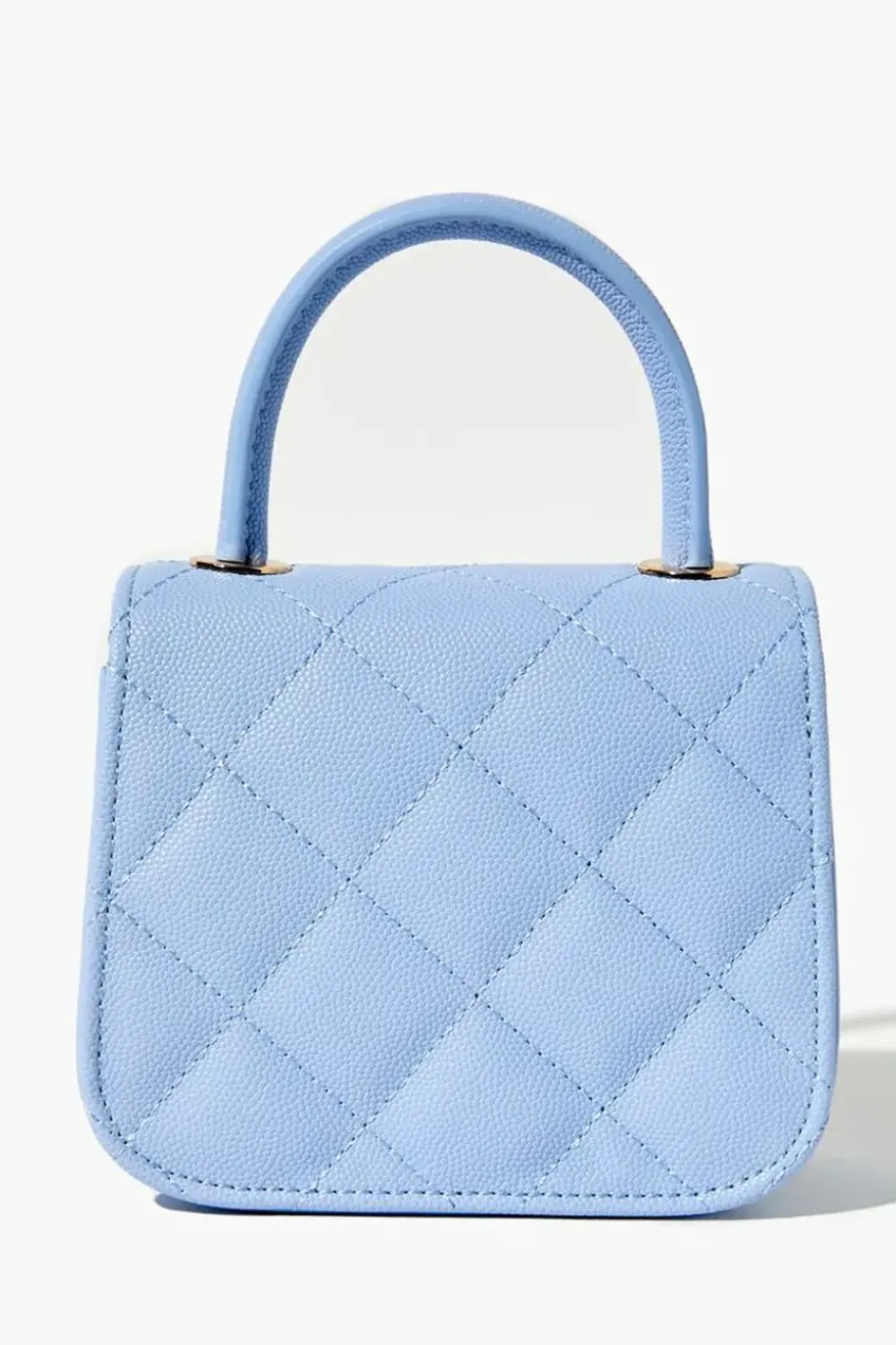 Diamond-Quilted Mini Crossbody Bag