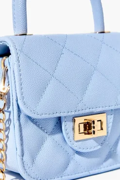Diamond-Quilted Mini Crossbody Bag