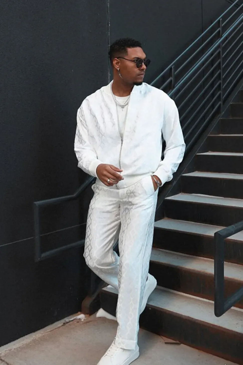 Diamond Slim-Fit Pants