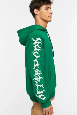 Dip-Dye After Dark Graphic Hoodie