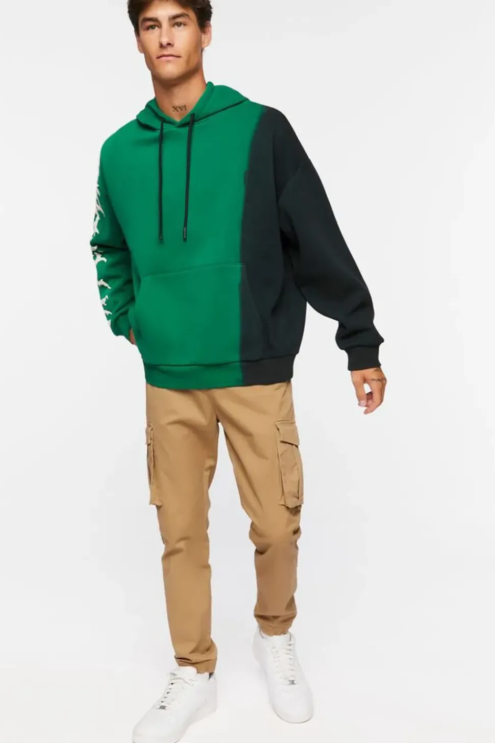 Dip-Dye After Dark Graphic Hoodie