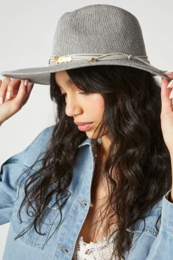 Disc Charm-Trim Fedora