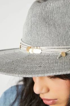 Disc Charm-Trim Fedora