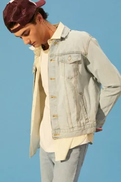 Distressed Denim Jacket