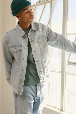 Distressed Denim Jacket