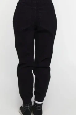 Distressed Denim Joggers