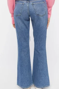 Distressed Flare Jeans