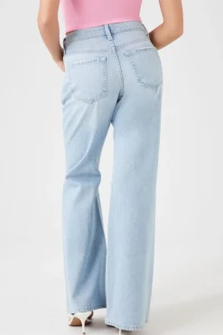 Distressed Flare Jeans