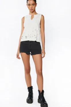 Distressed Muscle Tee